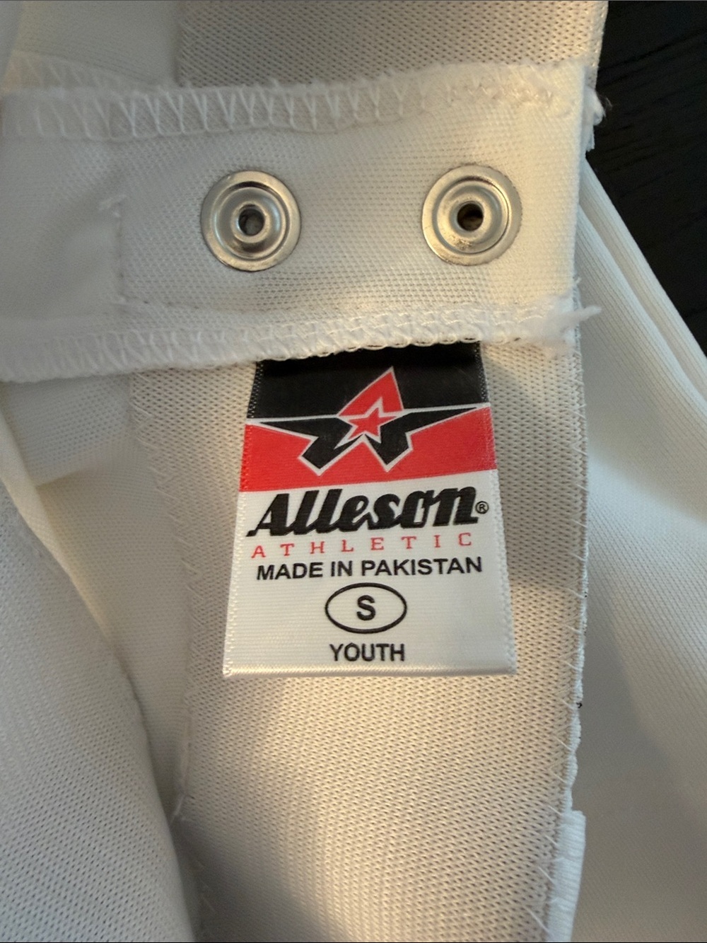 Youth White Baseball Pants - Youth small - used 1 season - Picture 2 of 9